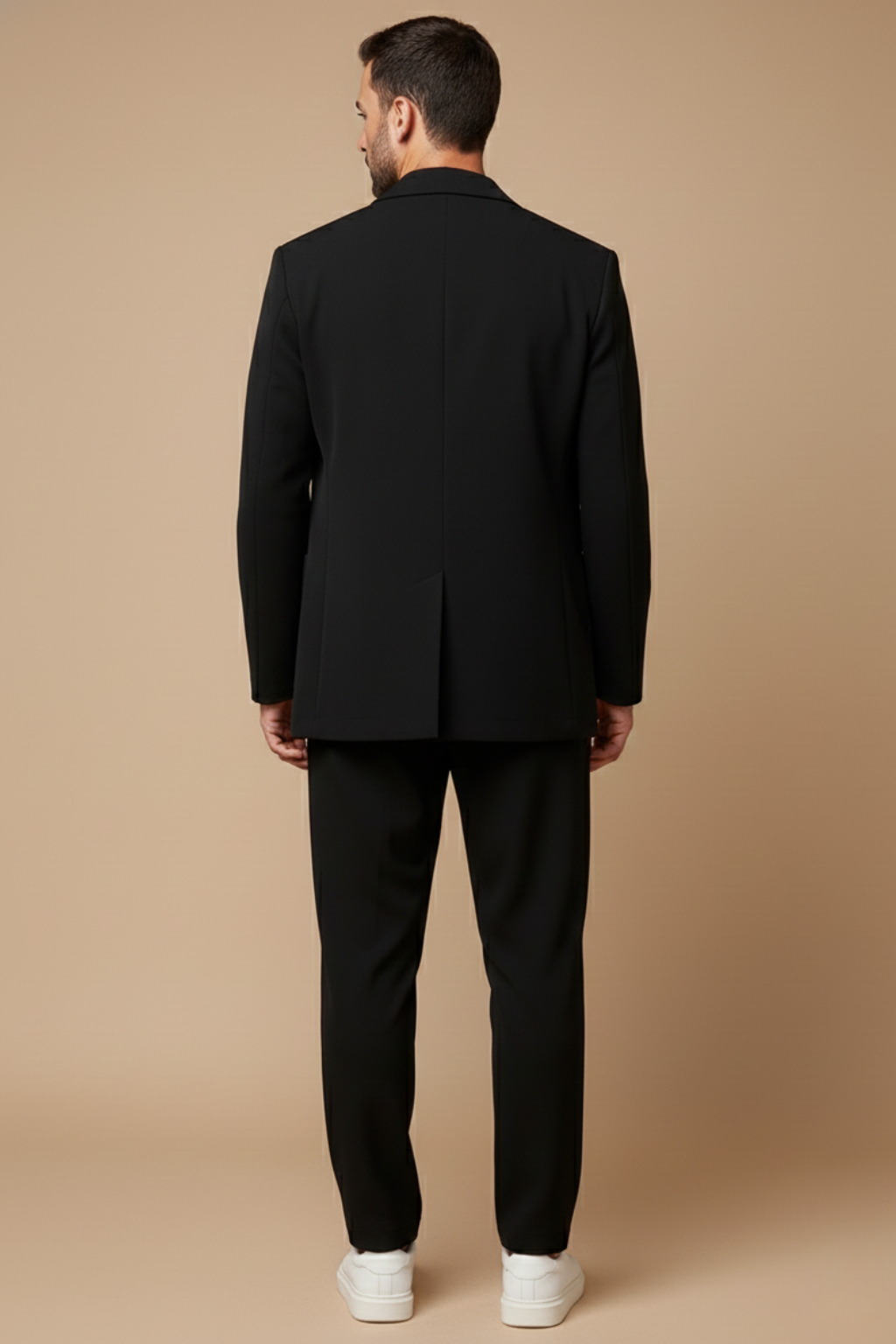 Stylish Slim Fit Black Suit for Men