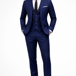 Dominic | Men Slim Fit Notch Lapel 3 Piece