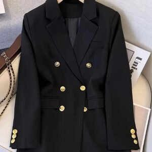 Women's Tailored Double-Breasted Blazer