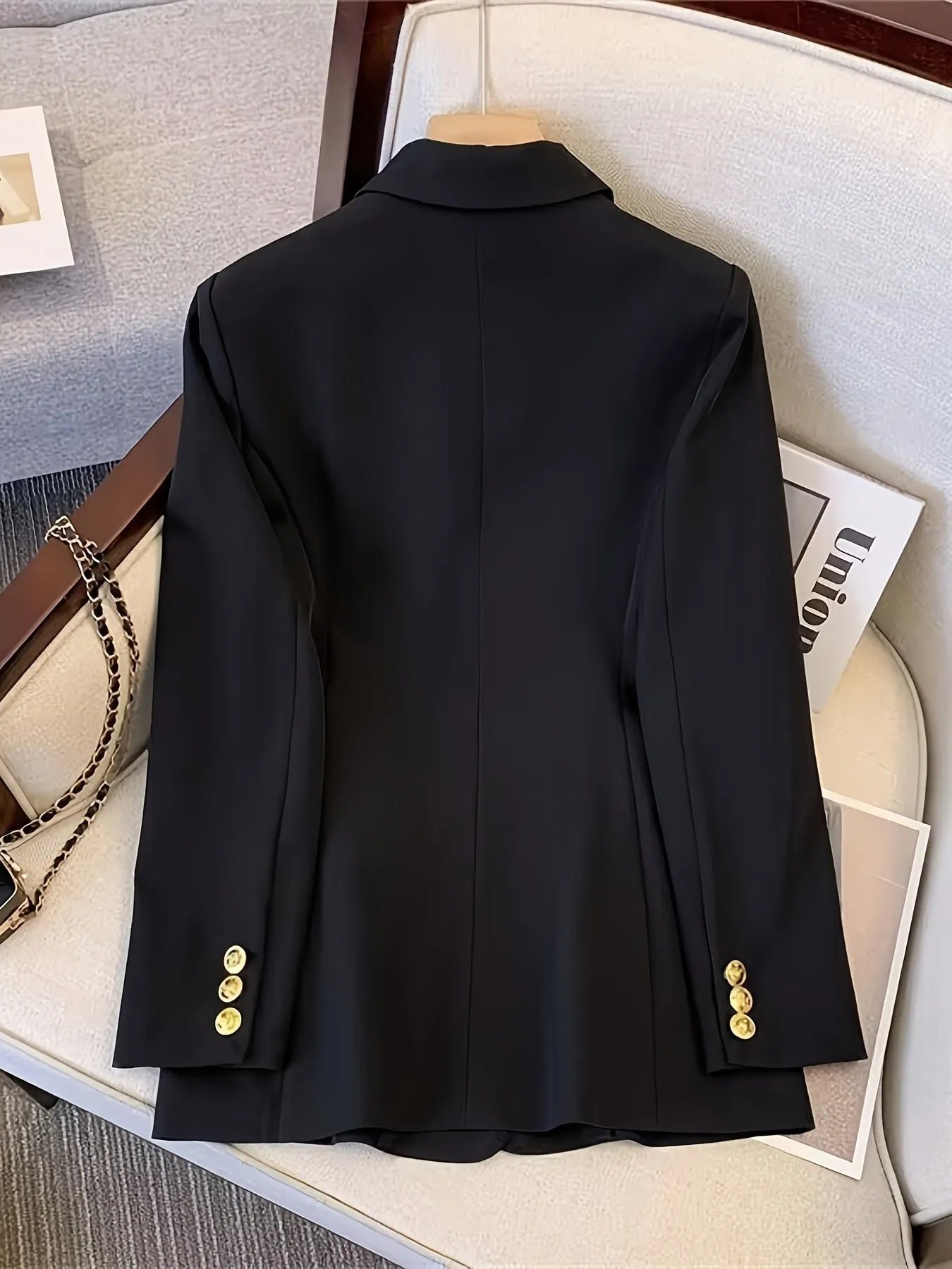Women's Tailored Double-Breasted Blazer